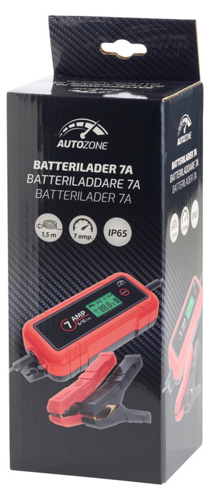 Batterilader 7A/6-12 V - AutoZone